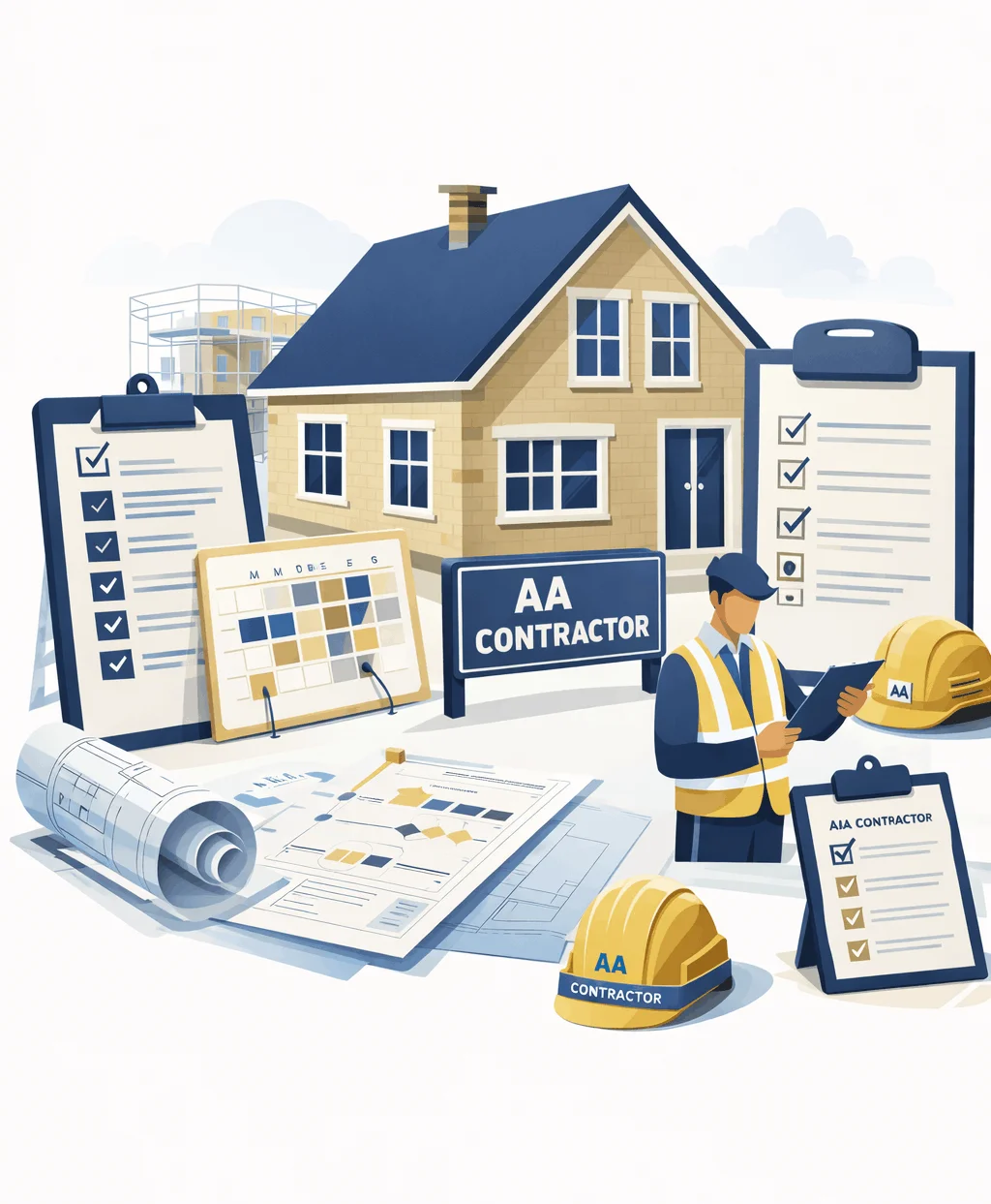 aa contractor project process berkshire