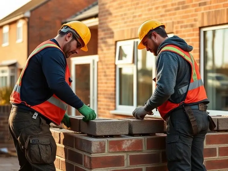 bricklayers building house extension maidenhead sl6