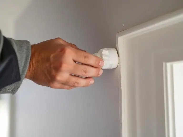 Close up of renovation workmanship in Windsor UK showing precise finishing detail on interior fittings