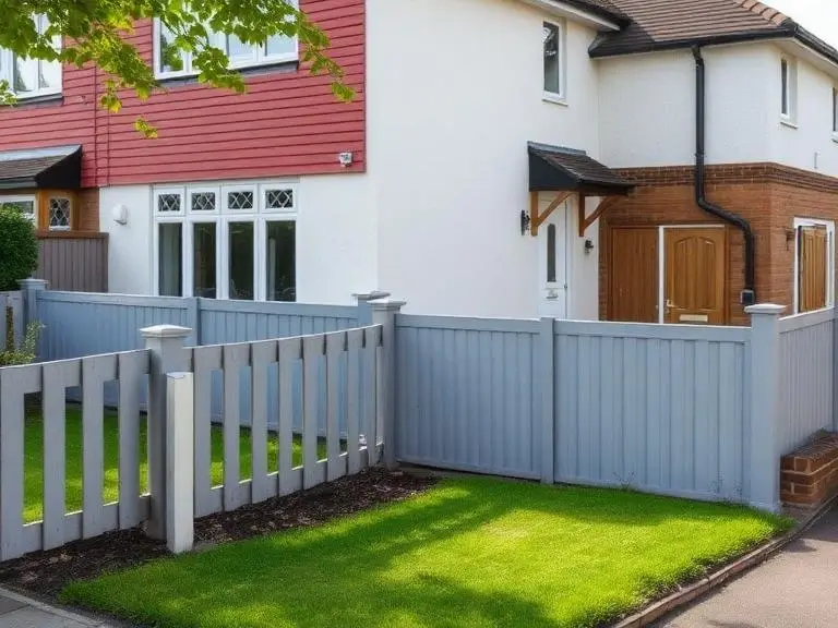Well maintained home exterior in Windsor with garden fence and tidy outdoor space